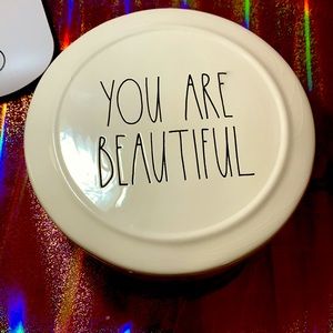 RAE DUNN ‘YOU ARE BEAUTIFUL’! NWT!!!